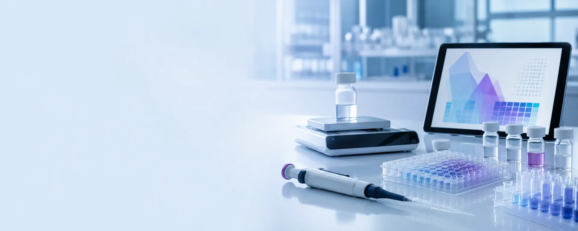 Precision laboratory measurement equipment and research calculation tools